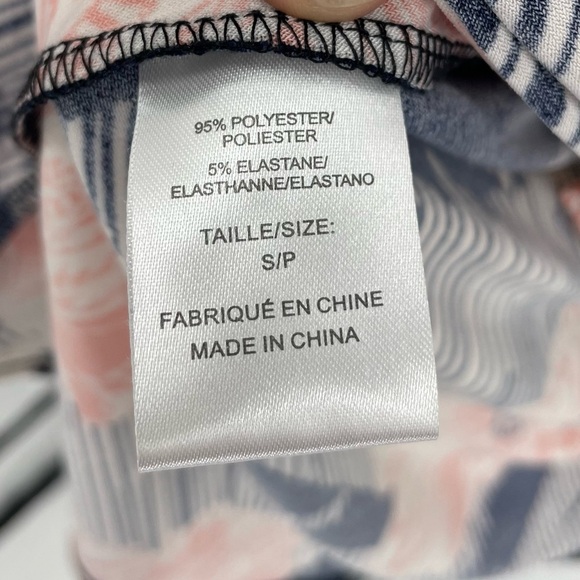 Suzy Shier  pink black Floral fitted twist sleeveless summer casual dress SP - Picture 5 of 14